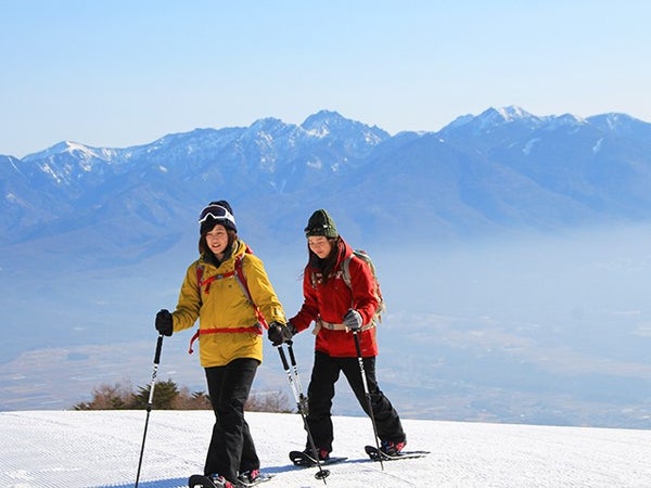 ●朝発日帰り【入笠山スノートレッキング】(富士見パノラマリゾート)千葉発着【滞在約6時間】3